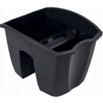 Prosperplast DCRO240-S433 Květináč na balkonové zábradlí Crown 24 antracit – Hledejceny.cz