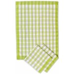 Sleep-well TRADIČNÍ KÁRO 50 x 70 cm zelená 3 ks – Hledejceny.cz