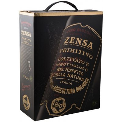 Zensa Primitivo 2022 Puglia BIO, Bag in Box, 3l