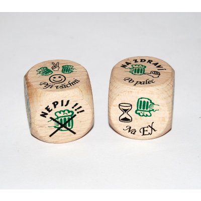 Kostka na pití alkoholhra – Zboží Dáma