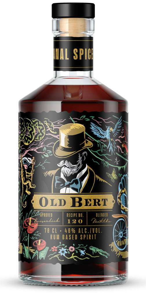 Old Bert Spiced Jamaican Rum 40% 0,7 l (holá láhev)