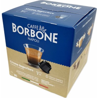 Caffé Borbone Crema Superiore kapsle do Dolce Gusto 16 ks – Sleviste.cz