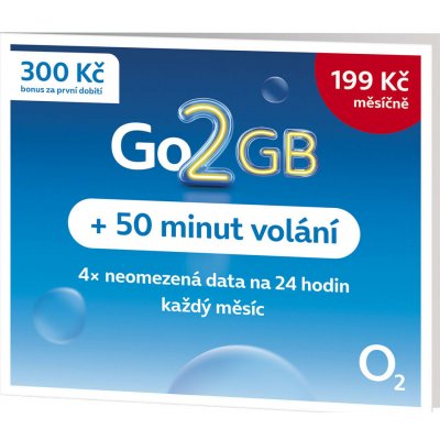 o2 GO 2GB SMALLPGO.0F2G51 – Zboží Živě