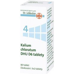 KALIUM CHLORATUM DHU POR D6 TBL NOB 80