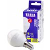 Žárovka Tesla LED žárovka miniglobe BULB E14/8W/230V/900lm/25 000h/3000K teplá bílá/220st
