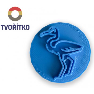 TVOŘÍTKO Plameňák Rozměr: 5 cm, + Vykrajovátko: Ne – Hledejceny.cz