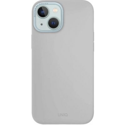 UNIQ Lino Hue MagClick iPhone 15 - křídově šedé