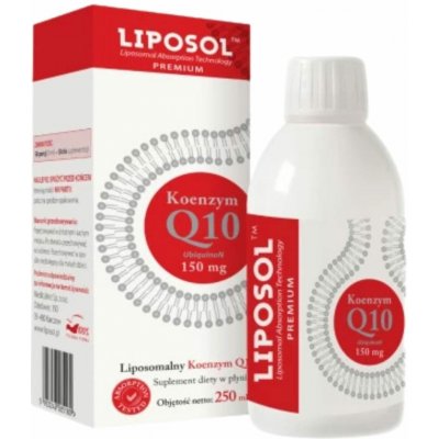 Aliness Liposol Liposomální koenzym Q10 150 mg 250 ml – Hledejceny.cz
