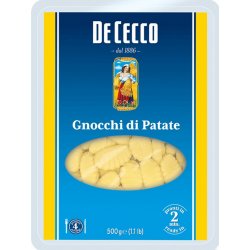 DE CECCO Gnocchi di Patate FRESCHE 0,5 kg