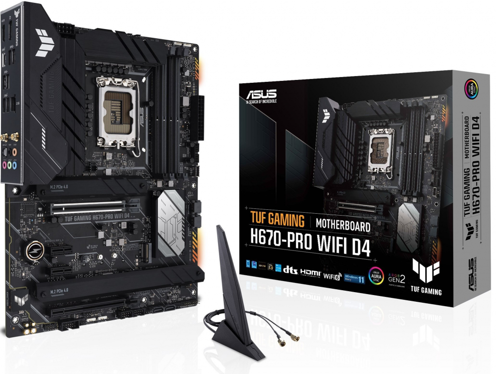 Asus TUF GAMING H670-PRO WIFI D4 90MB1900-M0EAY0