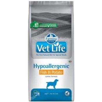 Vet Life Natural Hypo Fish & Potato 2 kg