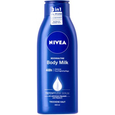 BEIERSDORF NIVEA Body Milk výživné tělové mléko 400 ml 80203 – Hledejceny.cz