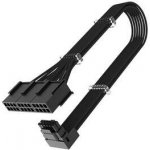 AKASA G-Nexus PX24, 16-pin na 3x 8-pin, 12VHPWR Adaptér, 30cm, 90° AK-CBPW31-30BK – Zboží Živě