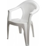 Mega Plast, plastová židle Gardenia 81 x 57 x 58 cm, bílá – Hledejceny.cz