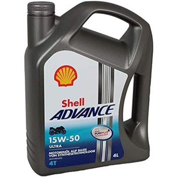 Shell Advance Ultra 4T 15W-50 4 l