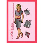 Cvičitelka sběratelská papírová vystřihovánka a omalovánka – Sleviste.cz