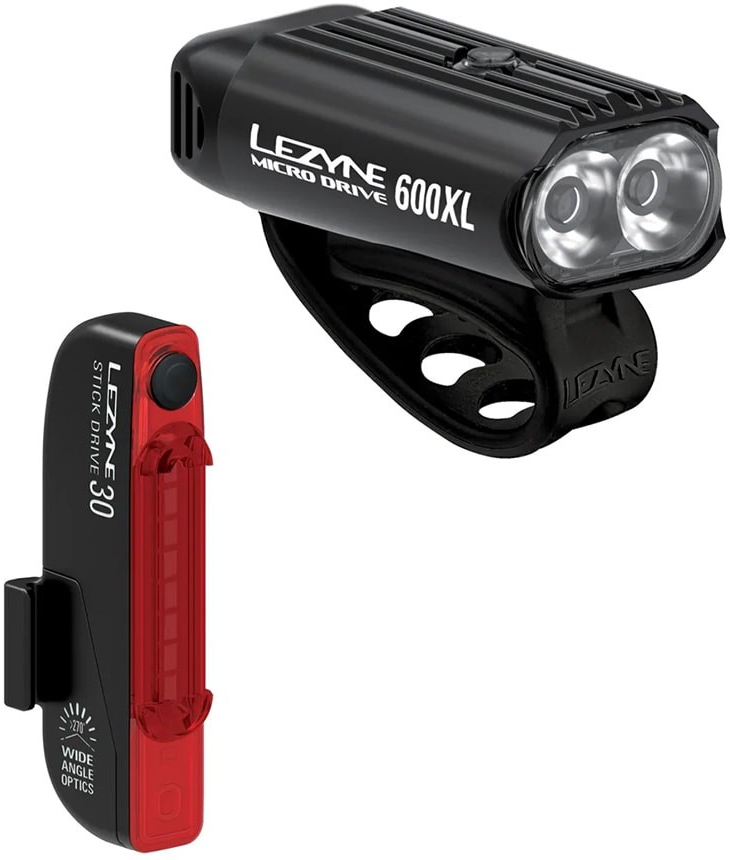 Lezyne Micro Drive 600XL Stick set černé