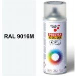 Schuller Ehklar Sprej dopravní bílý matný 400ml, odstín RAL 9016M barva dopravní bílá matná, , barvy ve spreji PRISMA COLOR 91328 – Sleviste.cz