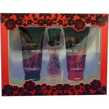 Christina Aguilera by Night EDP 15 ml + sprchový gel 50 ml + tělové mléko 50 ml dárková sada