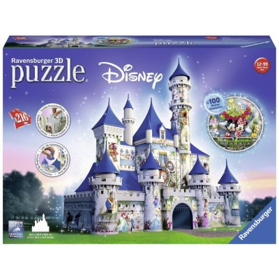 Ravensburger Disney zámek 216 dílků – Zbozi.Blesk.cz