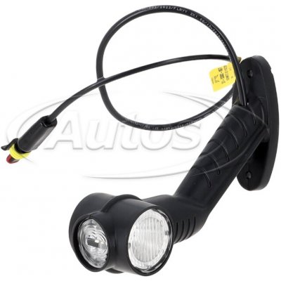 Svítilna poziční - tykadlo p superpoint iii 24v led č /b /o - kabel s 2-pinovou paticí 0252357_A, , , – Hledejceny.cz
