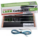 LARX Fólie topná Carbon Kit eco, podlahová, 130 W, 2,6 m, šířka 0,5 m – Zboží Živě