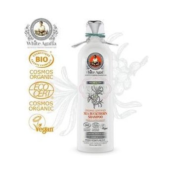 White Agafia rakytníkový šampon Objem a bujnost Vegan 280 ml