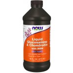 NOW Glucosamine & Chondroitin with MSM Liquid 473 ml – Hledejceny.cz