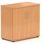 Nábytek Designový cz SB282 11 - Kancelářský regál Komfort, 80x38,5x76 cm, dveře 2/2, buk – Hledejceny.cz