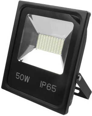 LED venkovní reflektor SLIM SMD IP66 50W studená bílá