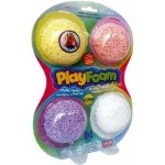 PEXI PlayFoam® Modelína/Plastelína kuličková 4 barvy na kartě 18x27x4cm – Hledejceny.cz