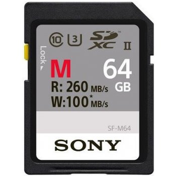 Sony SDXC 64 GB UHS-II U3 SF64M