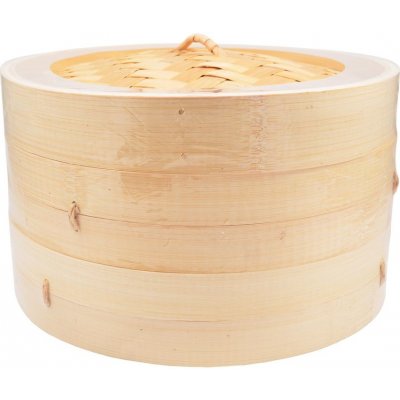 Bambusový pařák průměr 25 cm (dva díly + poklička) – Zboží Dáma