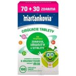 Walmark Marťánci s Imunactivom cucavé tablety příchuť mix 100 tablet – Hledejceny.cz