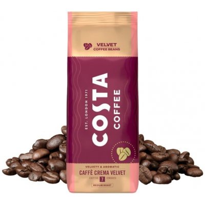 Costa Coffee Crema Velvet MEDIUM Roast káva 1 kg – Zbozi.Blesk.cz