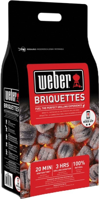 Weber 17590 Grilovací brikety, 4 kg