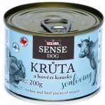 Sokol Falco Sense Dog krůta a hovězí 200 g – Sleviste.cz