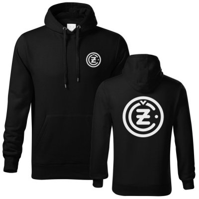 mikina čezeta ČZ 2MK černá bílá – Sleviste.cz