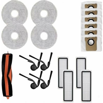 Mobilly Xiaomi Robot Vacuum Mop 5C kartáče a filtry a mopovací textilie a sáčky 19 ks – Zboží Dáma