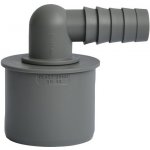 Plast Brno Hadicová koncovka HT DN50 rohová, polypropylen, DN50 UZ50R00 – Zboží Mobilmania