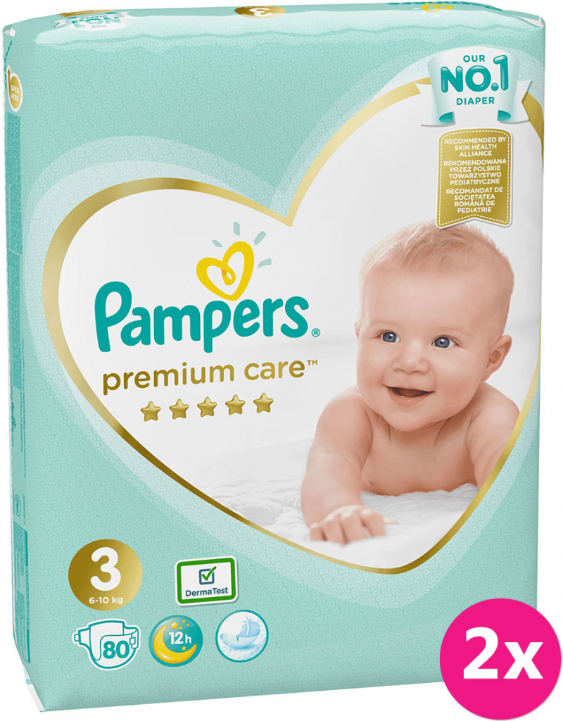 Pampers Premium Care 3 160 ks