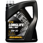 Mannol LongLife 504/507 5W-30 5 l – Hledejceny.cz