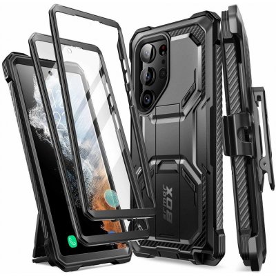 Pouzdro Supcase IBLSN Armorbox 2-Set Samsung Galaxy S23 Ultra černé