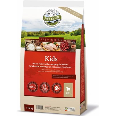 Bellfor Pur Kids prémiové bezobilné kuřecí granule pro štěňata 10 kg – Zboží Mobilmania