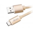 Akasa AK-CBUB34-10GL USB 2.0 typ A na typ C, 1m