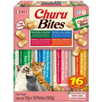 Inaba Churu Bites cat snack mix 16x10 g – Hledejceny.cz