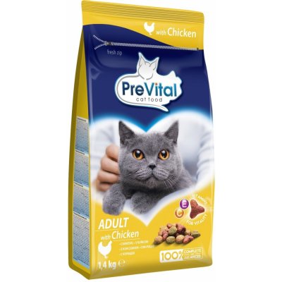 PreVital cat Adult kuřecí 1,4 kg