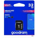 Goodram microSDHC UHS-i 32 GB M1AA-0320R12 – Zboží Živě