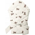 Ankras Zavinovačka hnědá mušelínová se suchým zipem – Zboží Mobilmania