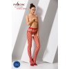 Dámské erotické punčochy Passion S021 Tights Red